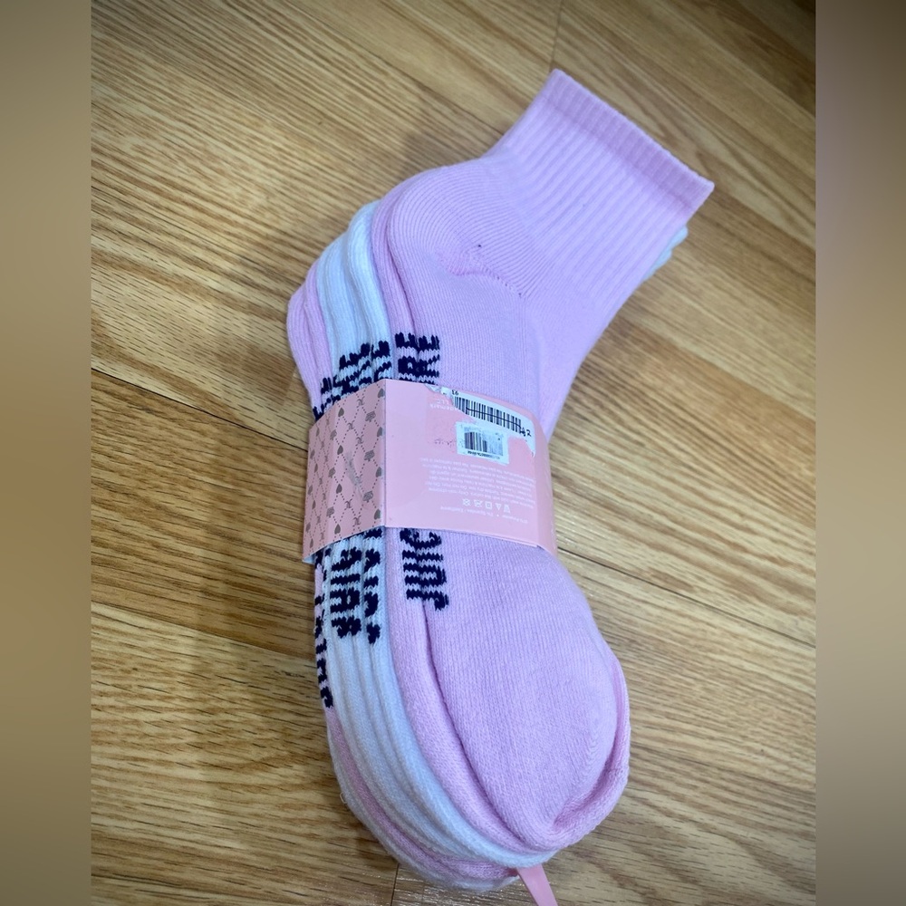 👑 JC 👑 Old English embroidered socks NWT size 4~10 JUICY COUTURE - Picture 10 of 12
